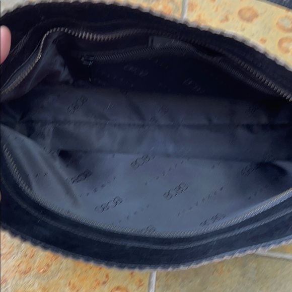 BCBG Leather Shoulder Bag Purse - Picture 6 of 7